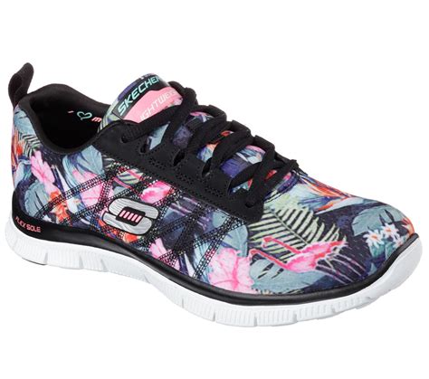 floral skechers memory foam.